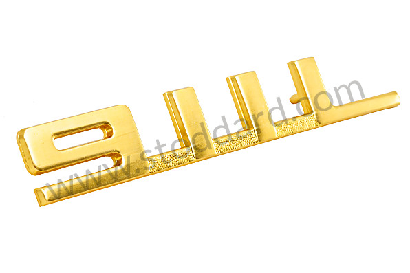 90155931221 - 911 L Emblem, Gold For 1968 911 for Porsche 
