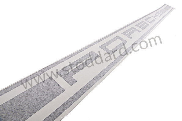 90155931961 - Porsche Decal , Left, For Door Sill For Porsche 911 And 912 for Porsche 
