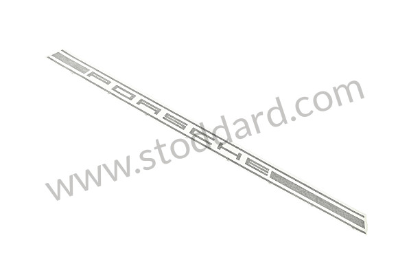 90155931961 - Porsche Decal , Left, For Door Sill For Porsche 911 And 912 for Porsche 