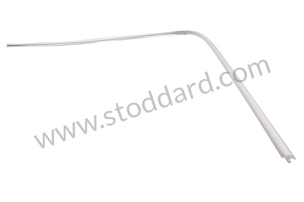 SIC56555540 - Trim Strip, Left Rear, Bright Aluminum For 911 Targa 1968-1973 for Porsche 