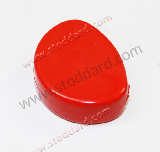 90157191800 - Red Button Knob For Ventilation Control. 911 912 914 for Porsche 911 74-77 + 912E &bull; 1975 &bull; 2.7S &bull; Coupe &bull; Automatic Gearbox