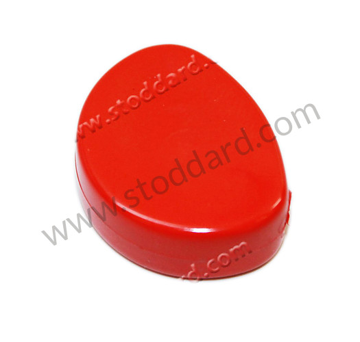 90157191800 - Red Button Knob For Ventilation Control. 911 912 914 for Porsche 911 74-77 + 912E &bull; 1975 &bull; 2.7S &bull; Coupe &bull; Automatic Gearbox
