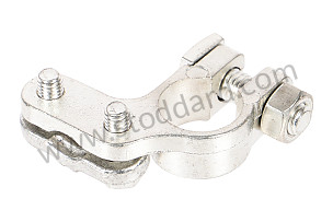 Late Positive Battery Terminal Clamp. 356B T6 And 356C.  (64461131110)