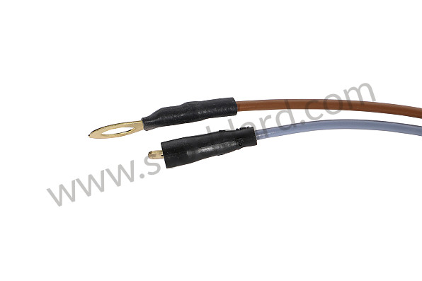 A90161204121 - WIRING HARNESS LICENSE PLATE LIGHT for Porsche 911 70-73 &bull; 1970 &bull; 2.2T &bull; Coupe &bull; Manual Gearbox, 4 Speed