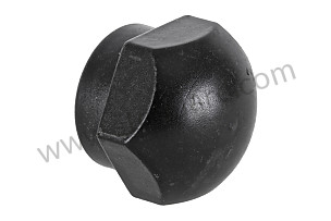 Windshield Wiper Arm Cap Nut, Black 911 912 BLACK / BLACK / FRONT LEFT (90162834100)