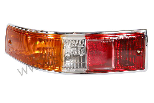 90163140300 - Complete Taillight Housing And Lens, Left, European Spec, For 911 912 1965-1968. for Porsche 