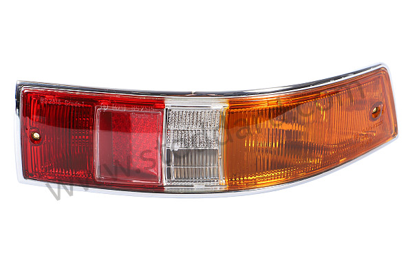 90163140400 - Complete Taillight Housing And Lens, Right, European Spec, For 911 912 1965-1968. for Porsche 