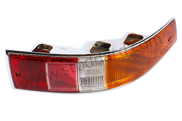 90163140400 - Complete Taillight Housing And Lens, Right, European Spec, For 911 912 1965-1968. for Porsche 