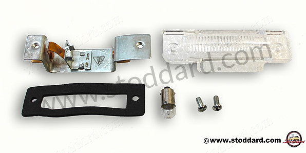 90163160101 - License Light Assembly 2 Required, 911/912, 1965-1973. for Porsche 