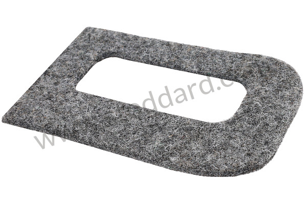90163210199 - Interior Courtesy Light Gasket Pad for Porsche 911 74-77 + 912E &bull; 1976 &bull; 912E &bull; Coupe &bull; Manual Gearbox, 5 Speed