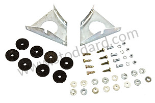 Front License Plate Bracket 911 912 1965-89  (90170105124)