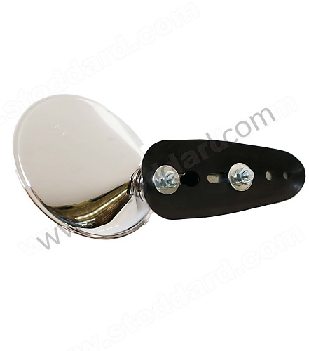 SIC73100110 - Durant Mirror, Small. Flat Lens Late 356B T-6, 356C, And Early 911 912 for Porsche 356B T5 &bull; 1959 &bull; 1600 (616/1 T5) &bull; Cabrio B T5 &bull; Manual Gearbox, 4 Speed