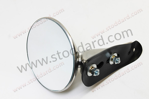 SIC73100110 - Durant Mirror, Small. Flat Lens Late 356B T-6, 356C, And Early 911 912 for Porsche 356B T5 &bull; 1959 &bull; 1600 (616/1 T5) &bull; Cabrio B T5 &bull; Manual Gearbox, 4 Speed