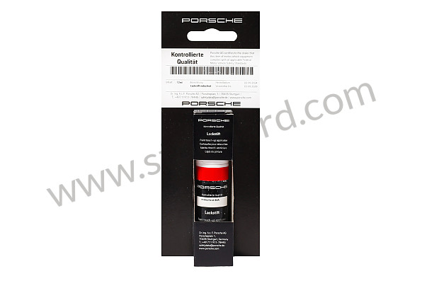 9110959322184A - PAINT TOUCH-UP APPLICATOR for Porsche 