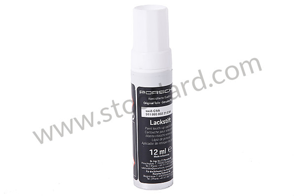 91109593221C9A - PAINT TOUCH-UP APPLICATOR WHITE for Porsche 