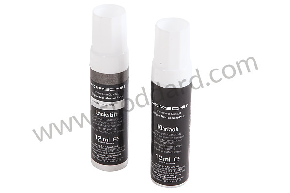 9110959332322D - PAINT PEN SET SLATE GREY METALLIC for Porsche 