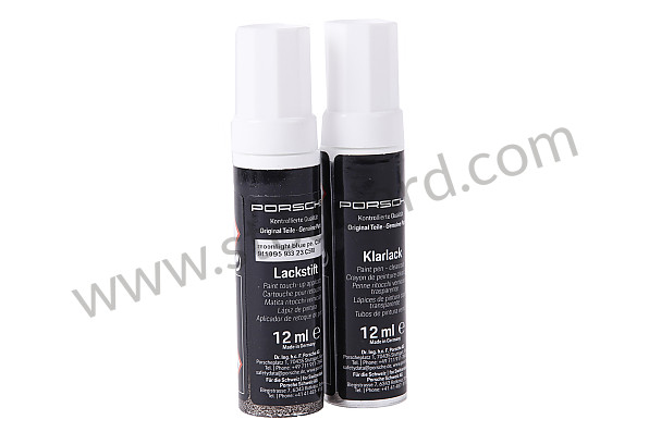 91109593323C5M - PAINT PEN SET MOONLIGHT BLUE METALLIC for Porsche 