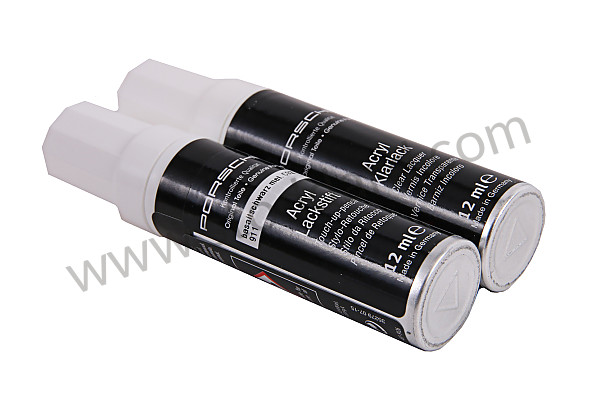 91109593323C9Z - Paint Pen Set Basalt Black Metallic for Porsche 