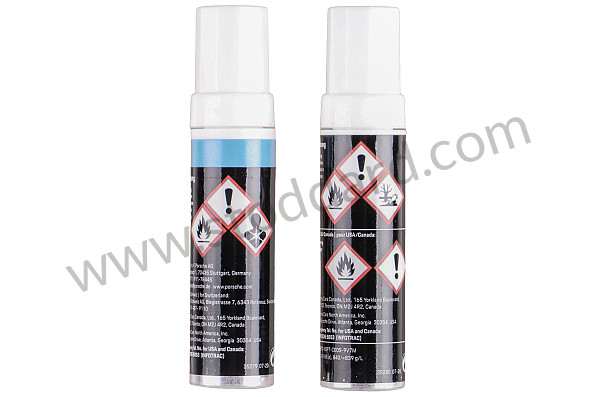 91109593323K5J - PAINT PEN SET FROZEN BLUE-METALLIC for Porsche 