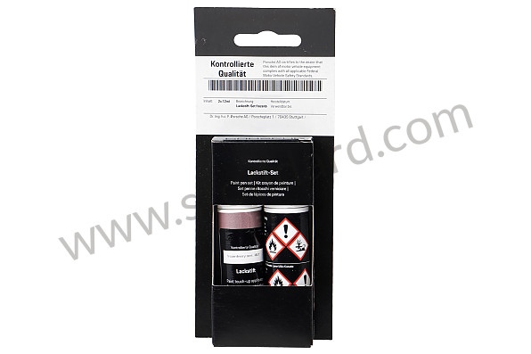 91109593323M4T - PAINT PEN SET FROZENBERRYMETALLIC for Porsche 