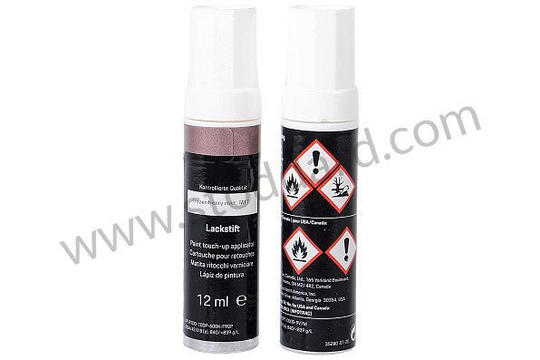 91109593323M4T - PAINT PEN SET FROZENBERRYMETALLIC for Porsche 