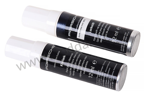 91109593323M5X - PAINT PEN SET DARK BLUE METALLIC for Porsche 