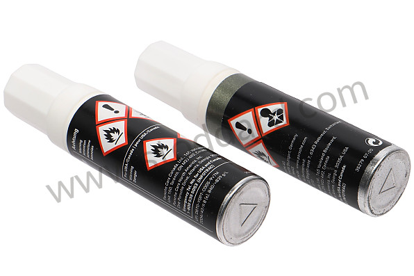 91109593323M6U - PAINT PEN SET OLIVE GREEN METALLIC for Porsche 