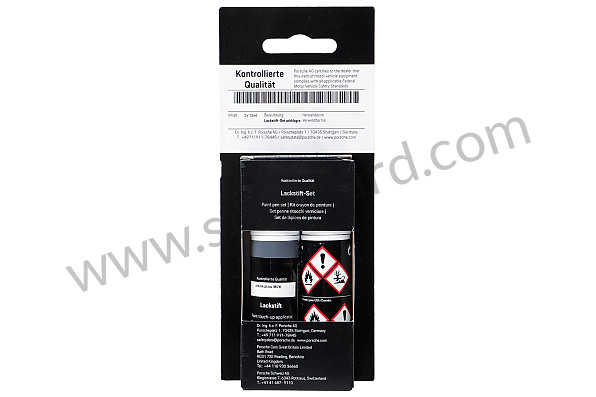 91109593323M7K - PAINT PEN SET ARCTIC GREY for Porsche 