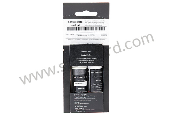 91109593323M7Q - PAINT PEN SET QUARTZITE GREY METALLIC for Porsche 