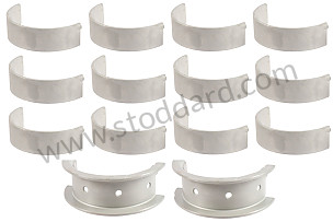OEM Crankshaftbearingset, -0,25 (w.o. Bearing #8) INTERIOR MEASUREMENT -0.25 / EXTERIOR MEASUREMENT STANDARD (91110190150)