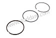 SET OF RINGS FOR A SCHMIDT PISTON