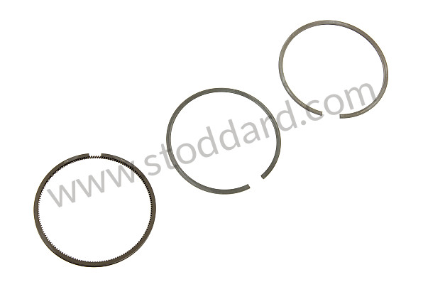 A91110393400 - SET OF PISTON RINGS for Porsche 911 70-73 &bull; 1973 &bull; 2.7 Rs &bull; Coupe &bull; Manual Gearbox, 5 Speed