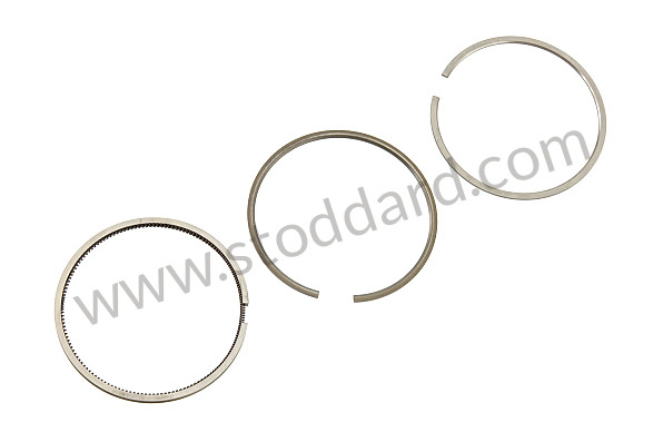 91110393900 - SET OF PISTON RINGS for Porsche 911 74-77 + 912E &bull; 1974 &bull; 2.7S &bull; Targa &bull; Automatic Gearbox