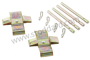 Front Brake Caliper Hardware Kit, For Aluminum S Calipers. 911 930 1969-77 