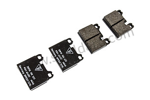 BRAKE PAD REAR  (91135295005)