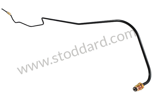 91135562000 - BRAKE LINE FRONT RIGHT for Porsche 911 Turbo + 965 &bull; 1975 &bull; 3.0 Turbo &bull; Coupe &bull; Manual Gearbox, 4 Speed