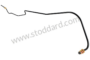 BRAKE LINE FRONT RIGHT Left-hand drive / FRONT RIGHT