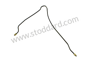 Brake Line, Left Rear, REAR LEFT