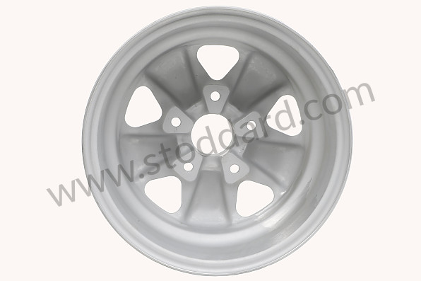 91136101690 - PERFORATED DISC WHEEL FUCHS  for Porsche 