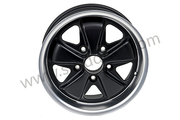 911361020006SB - Maxilite  Wheel 15 X 6-Inch Et 36mm Offset Machined Lip With Black Center for Porsche 