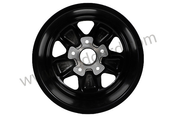 911361020079SB - Maxilite  Wheel 15 X 9-Inch Et 15mm Offset Machined Lip With Black Center for Porsche 