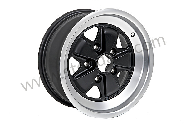 911361020117SB - Maxilite  Wheel 15 X 7-Inch 23.3mm Offset Satin Machined Lip With Black Center for Porsche 