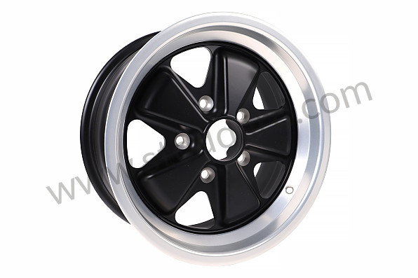 91136102050 - Fuchs Forged Alloy Wheel 15 X 7 -inch Black Center for Porsche 