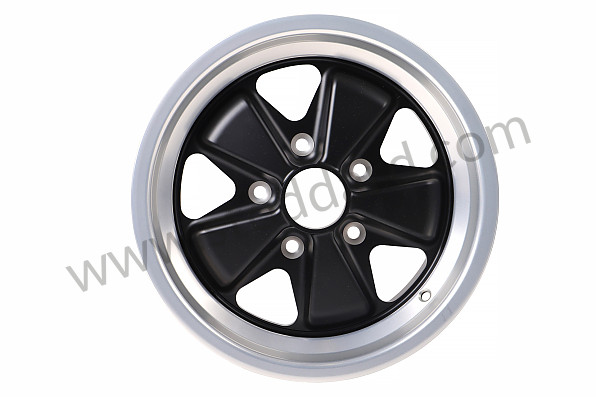 91136102050 - Fuchs Forged Alloy Wheel 15 X 7 -inch Black Center for Porsche 