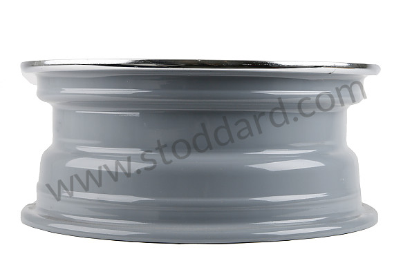 SIC36102120 - 15 x 6.0 Disc Brake Steel Wheels - CHROME OFFSET: ET 36 MM for Porsche 356C &bull; 1963 &bull; 1600 C (616/15) &bull; Cabrio C &bull; Manual Gearbox, 4 Speed
