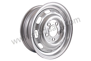 PAINTED STEEL WHEEL 5 1/2 X 15 7 Versions available for this part