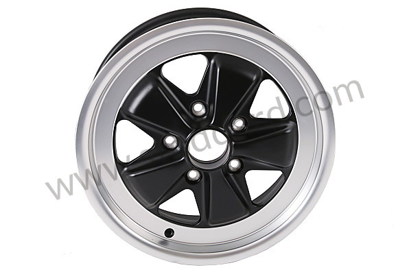 911362113006SB - Maxilite  Alloy Wheel 16 X 6-Inch 36mm Offset, Satin Machined Lip, Black Center for Porsche 