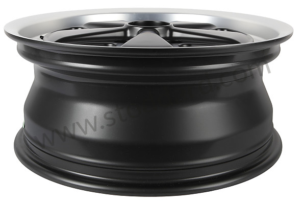 911363115007MB - Maxilite  Alloy Wheel, Machined Lip, Black Center, 17 X 7-Inch 23.3mm Offset for Porsche 