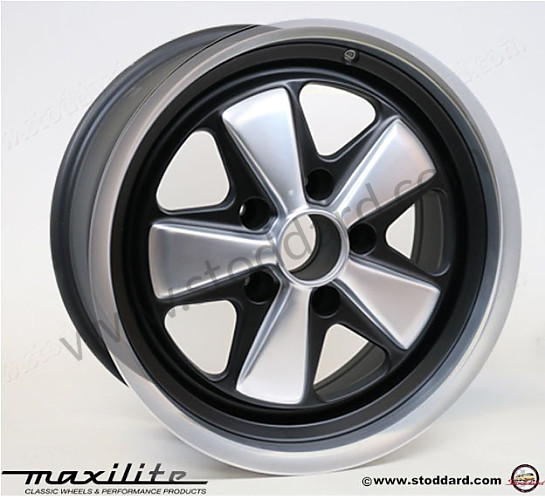 911363117008OE - Maxilite  Alloy Wheel 17 X 8-Inch 10.6mm Offset, Stoddard Exclusive Satin Finish for Porsche 