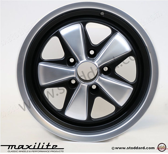 911363117008OE - Maxilite  Alloy Wheel 17 X 8-Inch 10.6mm Offset, Stoddard Exclusive Satin Finish for Porsche 